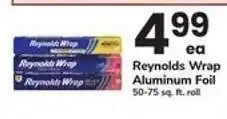 Safeway Reynolds Wrap Aluminum Foil offer