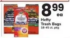 Safeway Hefty Trash Bags offer