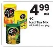 Safeway 4C Iced Tea Mix offer