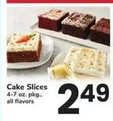 Safeway Cake Slices offer