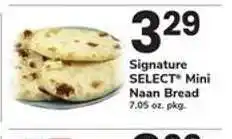 Safeway Signature SELECT Mini Naan Bread offer
