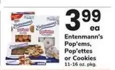 Safeway Entenmann's Pop'ems, Pop'ettes or Cookies offer