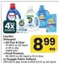 Safeway Laundry Detergent offer