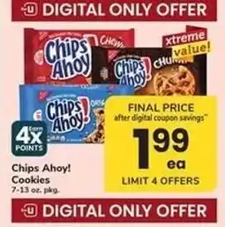 Safeway Chips Ahoy Cookies offer