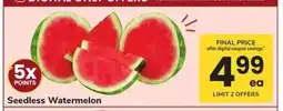 Safeway Seedless Watermelon offer