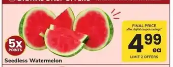 Safeway Seedless Watermelon offer
