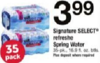 ACME Signature Select Refreshe Spring Water offer
