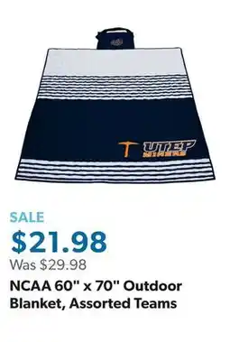 Sam's Club NCAA 60 x 70 Outdoor Blanket, Assorted Teams offer