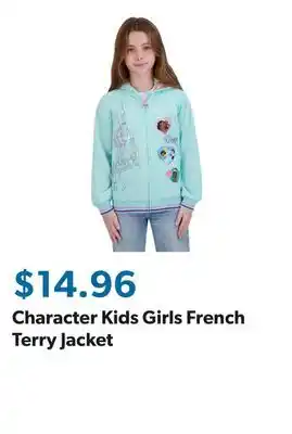 Sam's Club Character Kids Girls French Terry Jacket offer