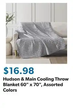Sam's Club Hudson & Main Cooling Throw Blanket 60 x 70, Assorted Colors offer