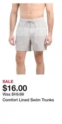TJ Maxx Comfort Lined Swim Trunks offer