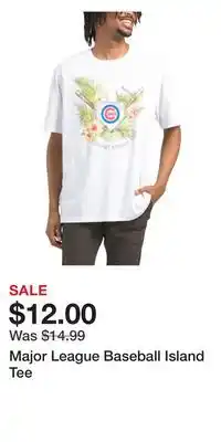TJ Maxx Major League Baseball Island Tee offer