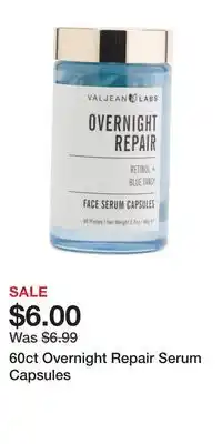 TJ Maxx 60ct Overnight Repair Serum Capsules offer