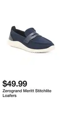 TJ Maxx Zerogrand Meritt Stitchlite Loafers offer