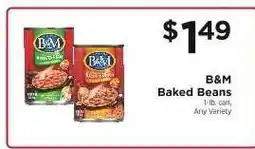 ShopRite B & M Baked Beans offer