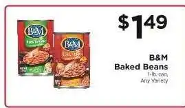 ShopRite B & M Baked Beans offer