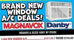 Ollie's 5,000 BTU WINDOW A/C offer