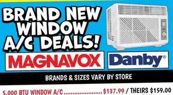 Ollie's 5,000 BTU WINDOW A/C offer