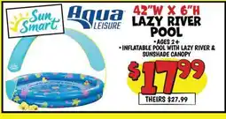 Ollie's 42 W X 6 H LAZY RIVER POOL offer