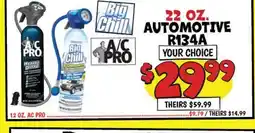 Ollie's 22 oz. AUTOMOTIVE R134A offer