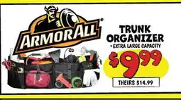 Ollie's TRUNK ORGANIZER offer