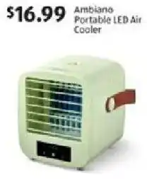 Aldi Ambiano portable led air cooler offer