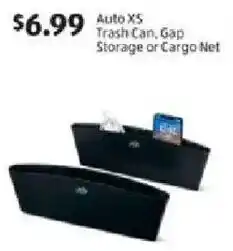 Aldi Auto x5 trash can, gap storage or cargo net offer