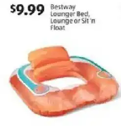 Aldi Bestway lounger bed, lounge or sit 'n float offer