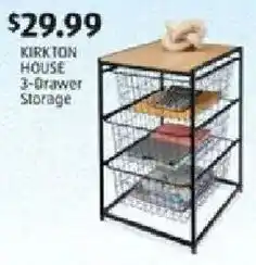 Aldi Kirkton house 3-drawer storage offer
