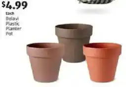 Aldi Belavi Plastic Planter Pot offer
