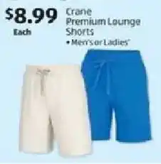 Aldi Crane Premium Lounge Shorts offer