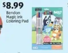 Aldi Bendon Magic Ink Coloring Pad offer