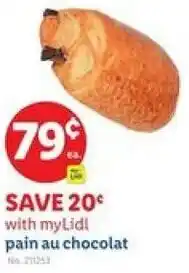 Lidl Pain au chocolat offer