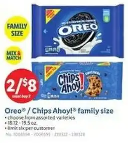 Lidl Oreo/Chips Ahoy! family size offer