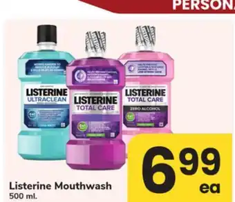 ACME Listerine Mouthwash offer