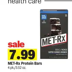 Meijer MET-Rx Protein Bars offer