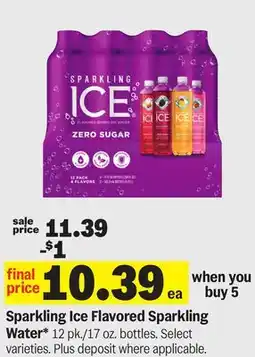 Meijer Sparkling Ice Flavored Sparkling Water offer