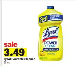 Meijer Lysol Pourable Cleaner offer