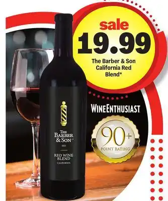 Meijer The Barber & Son California Red Blend offer