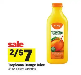 Meijer Tropicana Orange Juice offer