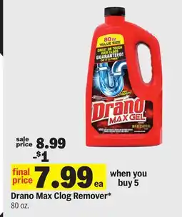 Meijer Drano Max Clog Remover offer