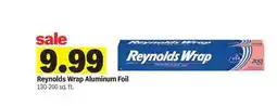 Meijer Reynolds Wrap Aluminum Foil offer