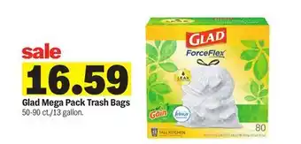 Meijer Glad Mega Pack Trash Bags offer