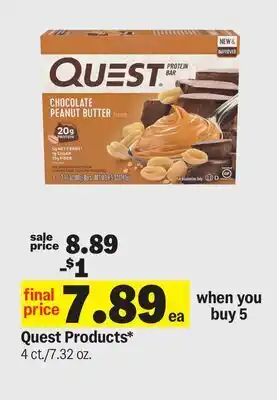 Meijer Quest Products offer