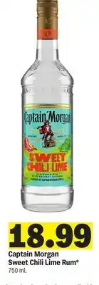 Meijer Captain Morgan Sweet Chili Lime Rum offer