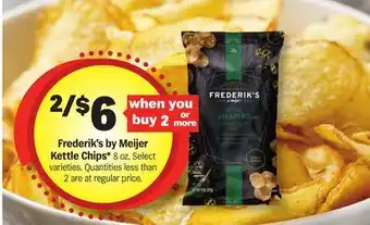 Meijer Frederik's by Meijer Kettle Chips offer
