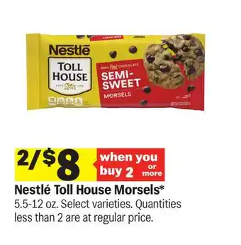 Meijer Nestlé Toll House Morsels offer