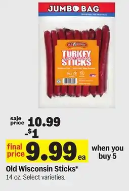 Meijer Old Wisconsin Sticks offer