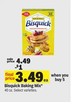 Meijer Bisquick Baking Mix offer