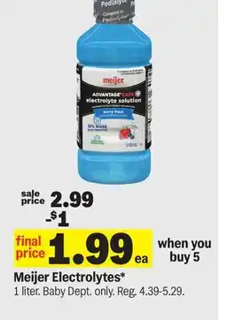 Meijer Meijer Electrolytes offer